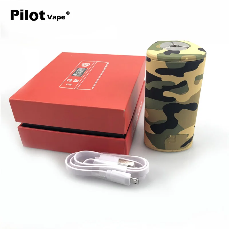 

Pilot Vape 200w Electric Vape Mod For 510 Atomizer without 18650 battery VW/TC/TCR mode for Vape