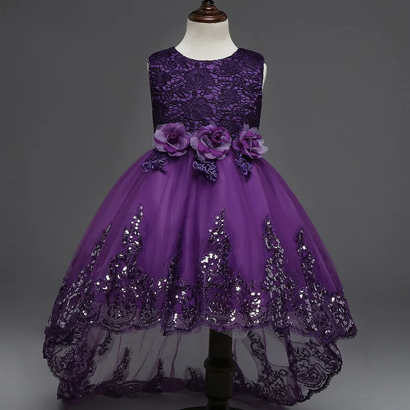 

Girls Lace Baby Dresses Kids Evening Party Dresses For Birthday Christmas Gift Toddler Girl Clothes Age dress elegant