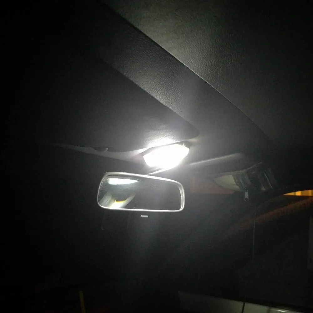 9 шт. белые Автомобильные светодиодные лампочки комплект внутренней упаковки для