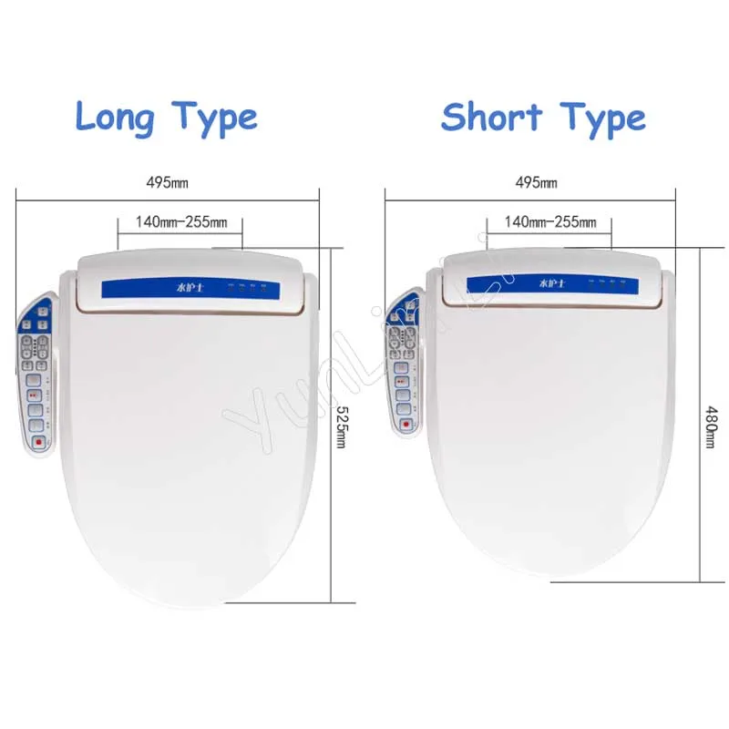 Интеллектуальные сиденье для унитаза автоматическое электронное биде туалет сиденье для японского унитаза-биде Электрический биде умное биде для туалета сиденье