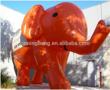 

Free shipping 4M height advertising inflatable elephant for outdoor promotion
