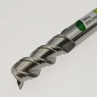 טונגסטן פלדה חליל MZG 3 חיתוך HRC55 3mm 5 מ"מ 6 מ"מ אלומיניום נחושת עיבוד CNC נתב טונגסטן פלדה Sprial כרסום קאטר End Mill (3)