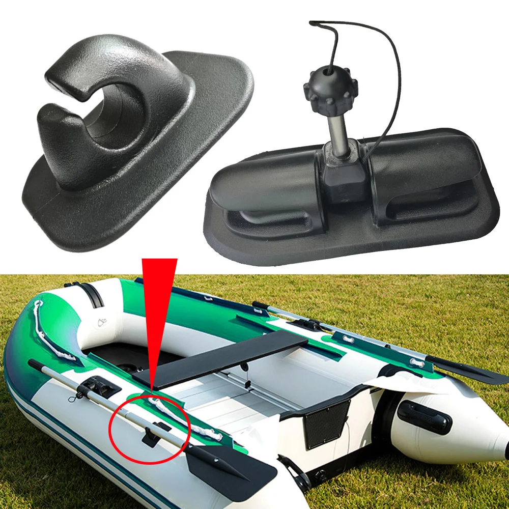 

PVC Inflatable Boat Paddles Oars Lock Hook Mount Tie off Patch Anchor Holder for Kayak Canoe Dinghy Rafting Sailing Accessories