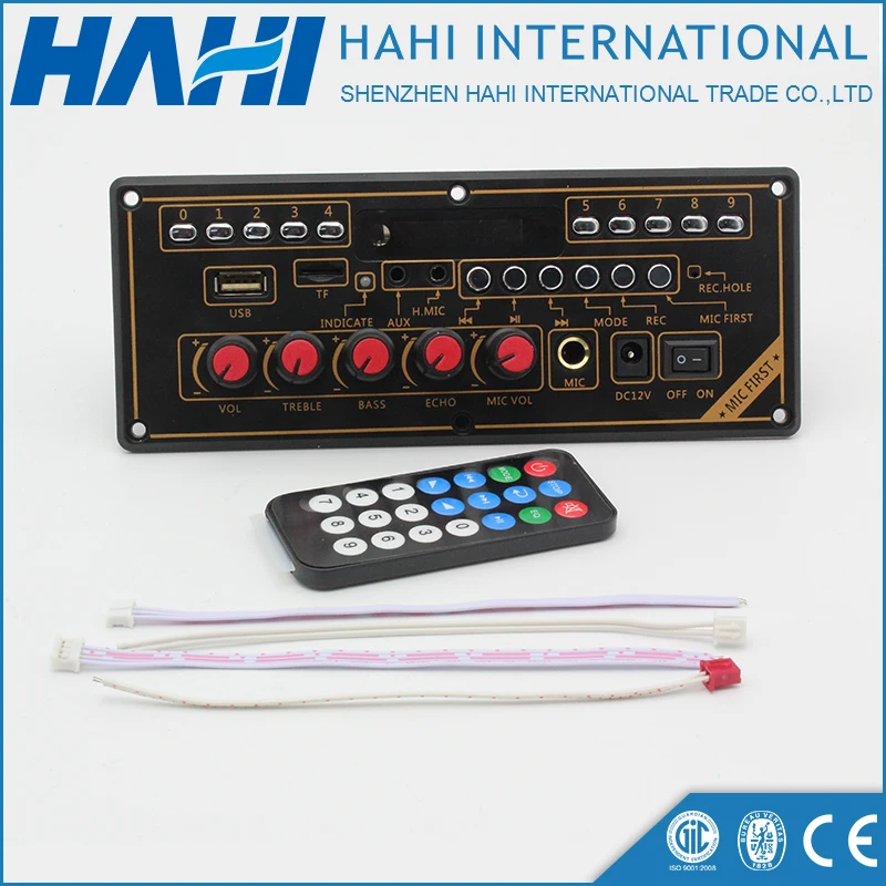 

DC 12V MP3 decoder board speaker accessories high power Bluetooth power amplifier board Bluetooth audio motherboard