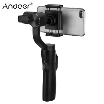

High Quality Andoer Stabilizer 3 Axis Handheld Universal Smart Phone Stabilizer Humanized Control Panel Camera Gimbal Stabilizer