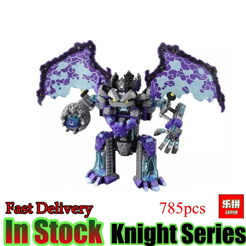 LEPIN 14036 785PCS Nexoe The Stone Colossus of Ultimate Destruction Nexus Knights Building Blocks Bricks figures