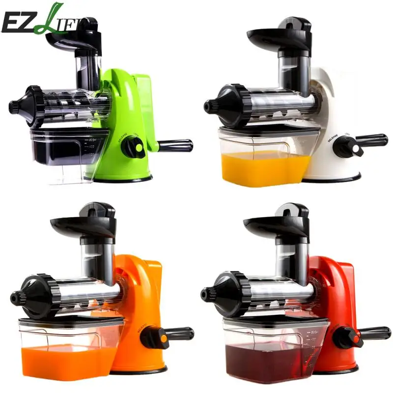 EZLIFE Mini Hand Fruit Juicers Machine Stainless Steel Juicer Electric