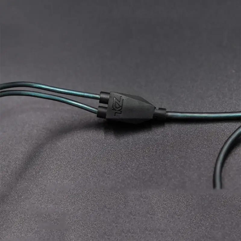  Originale KZ ZS5 ZS6 0.75 millimetri 2 pin Cavo del Trasduttore Auricolare di Ricambio Audio FAI DA