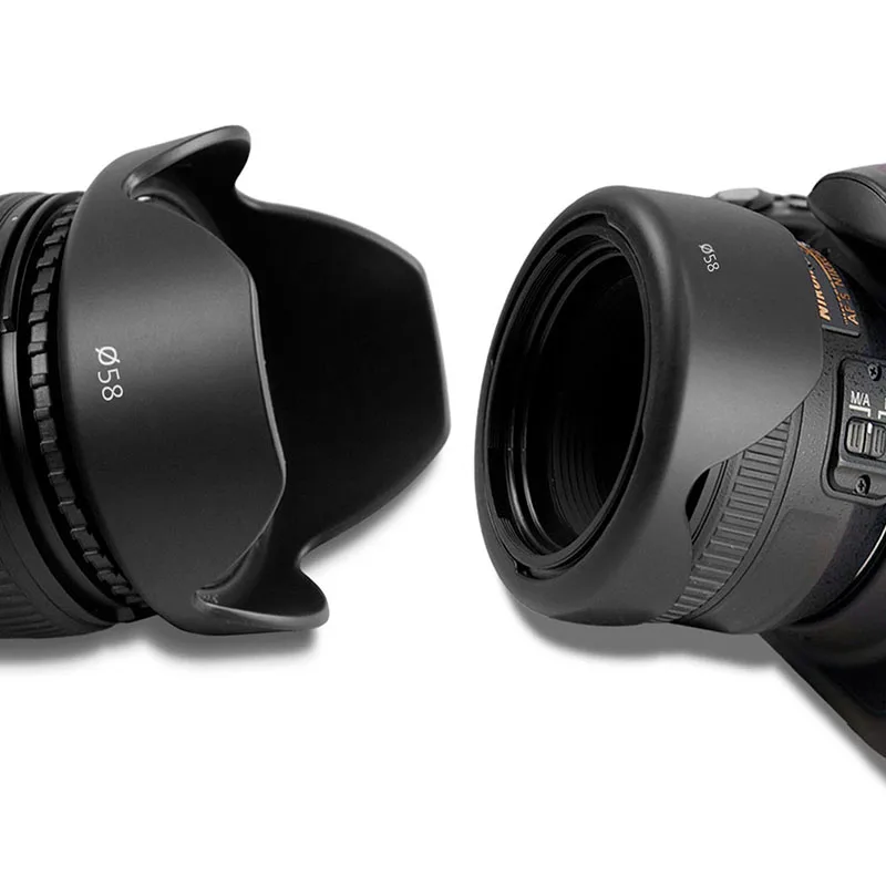 Reversible Petal Flower Lens Hood 2