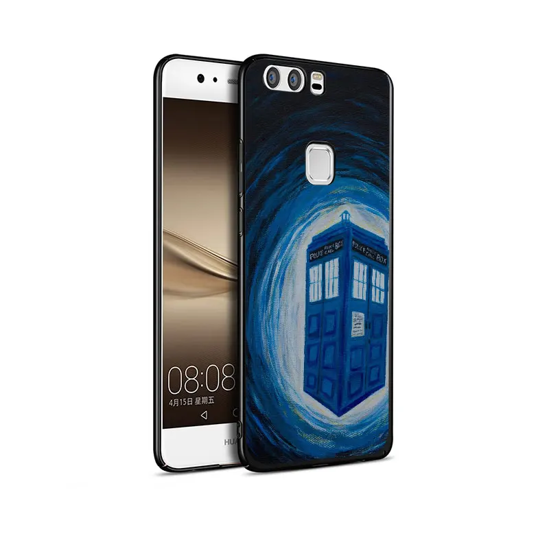 Dr Doctor Who Police Call Box Мягкий ТПУ силиконовый чехол для телефона Huawei P8 P9 P10 P20 P30 Pro Lite Mini P