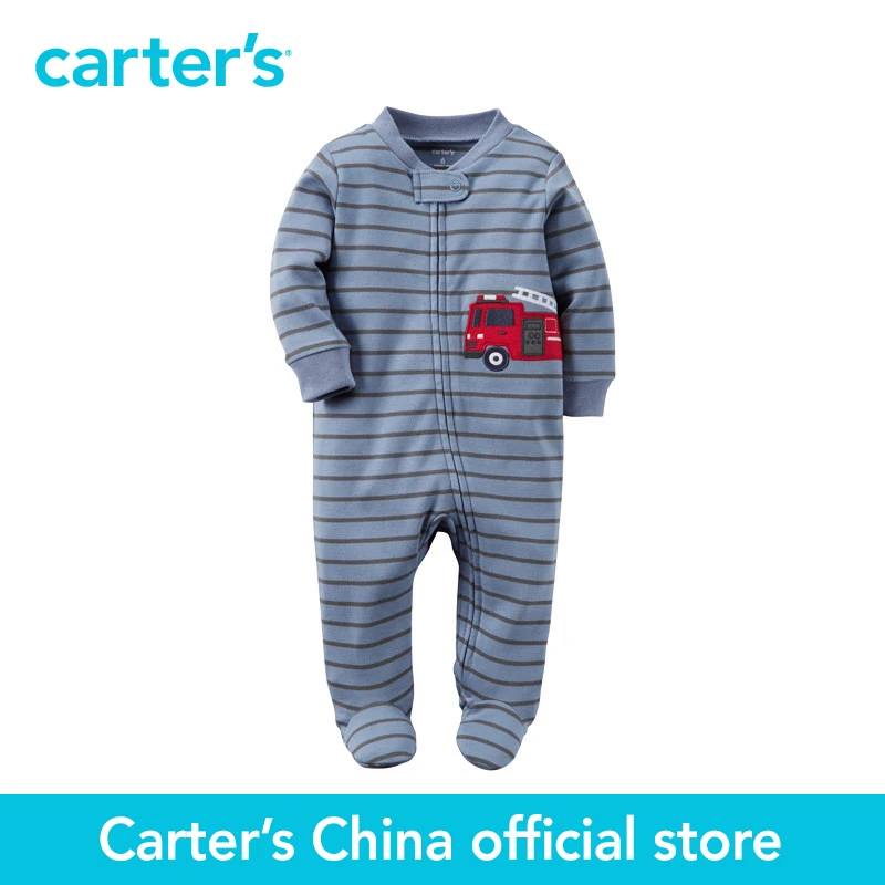 

Carter's 1 pcs baby children kids Cotton Zip-Up Sleep & Play 115G184, sold by Carter's China official store