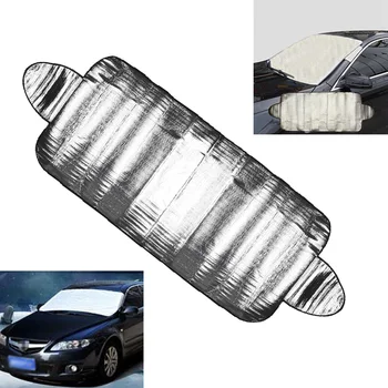

Cars Windscreen Cover Dust Sun Shade Snow Frost Ice Windshield Mirror Protector