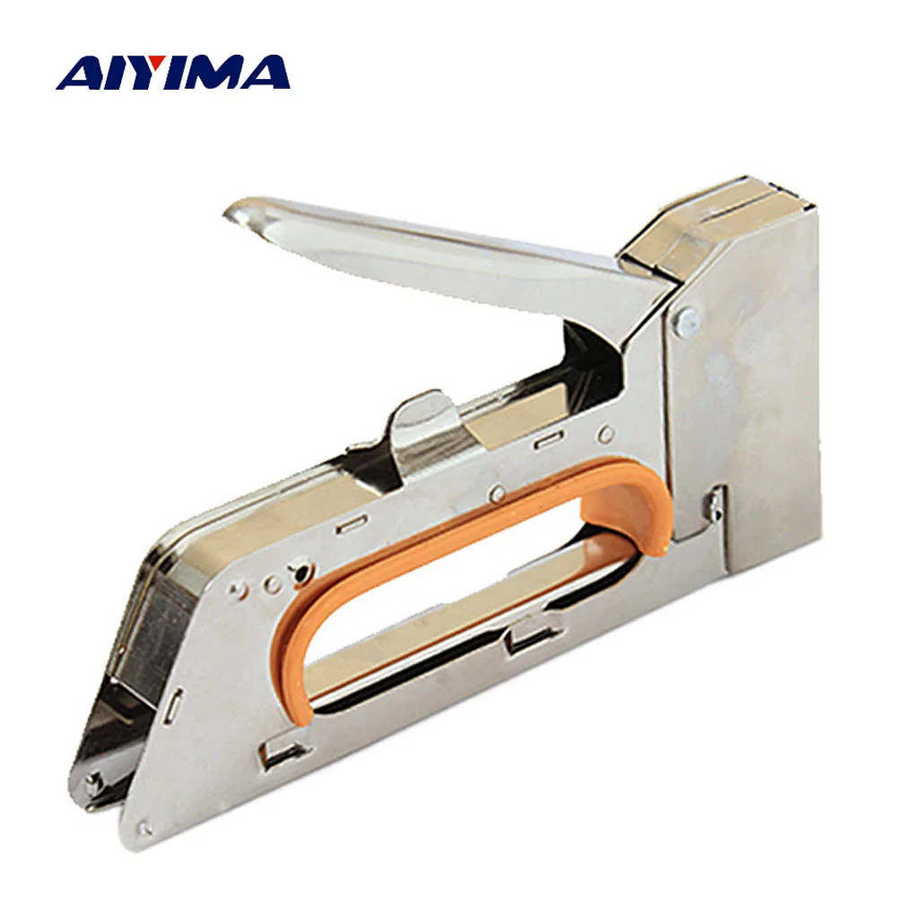 

Stapler Nail Gun Grapadora Grampeador Multitool Furniture Staple Stapler Nietzange Kit Nailers Woodworking Single-handle Guns