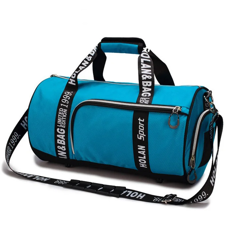 Спортивная сумка для фитнеса для мужчин цилиндрическая спортивная сумка для женщин для спортивного зала и фитнеса Полиэстер Спорт на