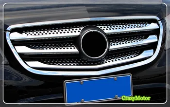 

For Mercedes-Benz Vito W447 2014 2015 2016 2017 2018 ABS Chrome Front grille cover trim auto accessories car styling