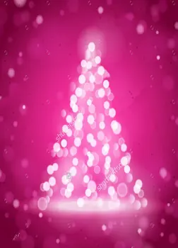 

Blurred Lights Tree Pink Bokeh photo backdrop Vinyl cloth High quality Computer printed party Backgrounds for sale