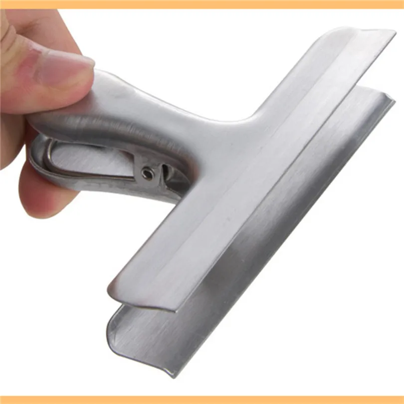 Food Storage Bag Clips Stainless Steel Chip Bag Clips 234 inch width Durable Food Clip Kitchen Storage 2019 new #3f25 (2)