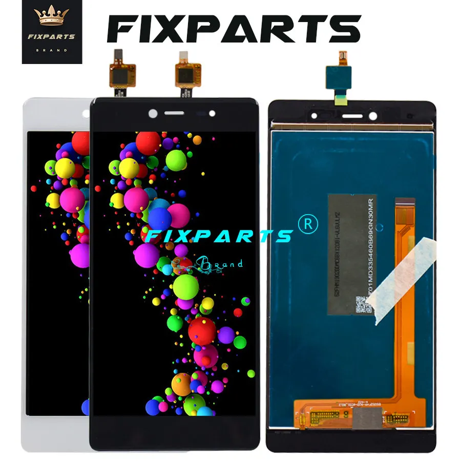 

Black 5.2" Original Tested LCD Display Wiko Fever 4G Touch Screen Digitizer Assembly Replacement parts + tools Wiko Fever 4G LCD