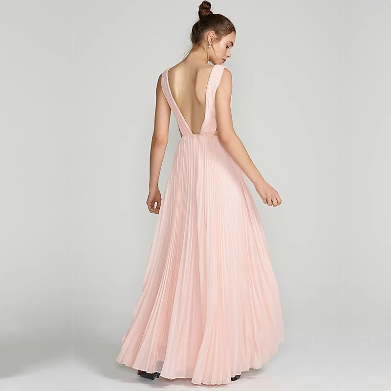 MUXU/розовое черное платье с открытой спиной; лоскутное платье; vestidos; модная женская одежда; уличная одежда; длинное обтягивающее платье; femme roupas