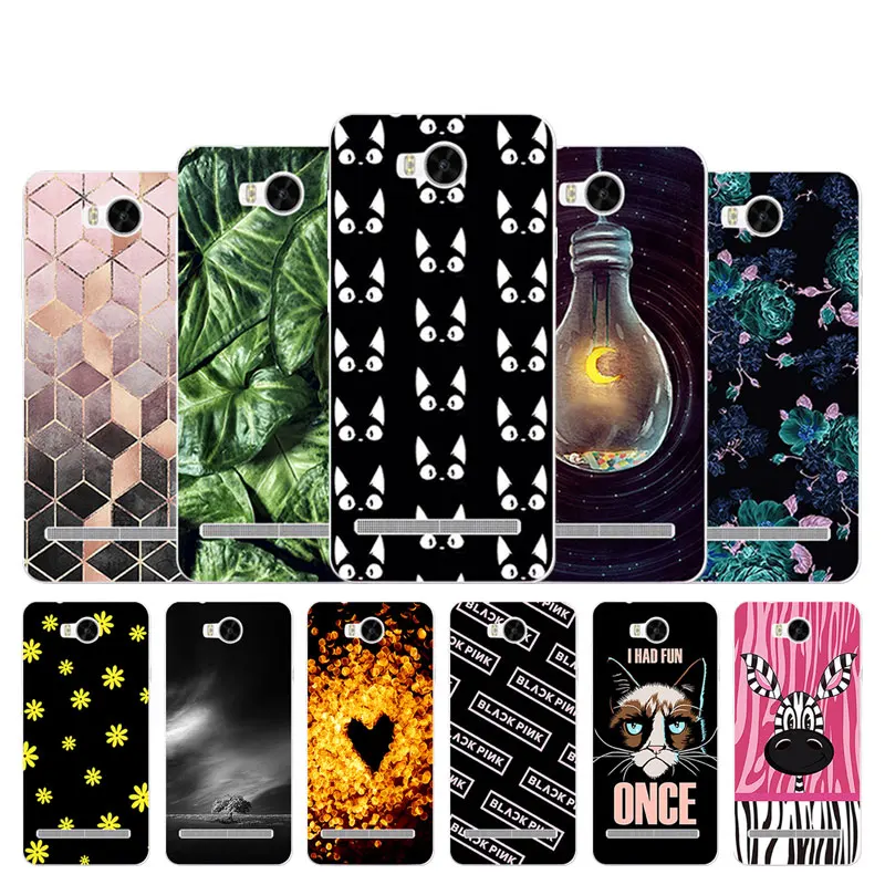 Case For Huawei Y3 II 2 TPU Soft Phone Back Cover Sea Sand Painted for Fundas Silicon | Мобильные телефоны и аксессуары