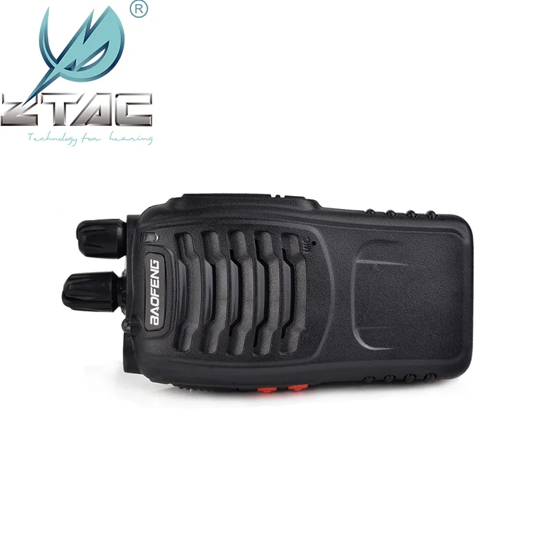 Z Tac BF 888S иди и болтай Walkie Talkie “иди 5 Вт 400 470 МГц 16CH ручной Pofung Baofeng 888 s радио
