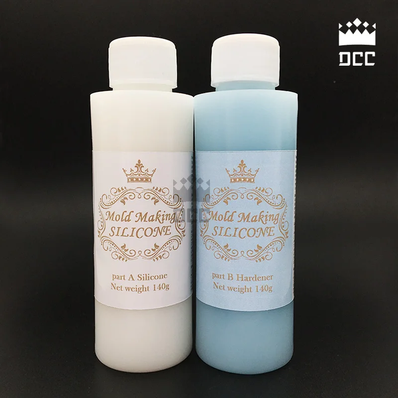

280g Mold Making Silicone Kit Natural defoaming Non-toxic Non-odor Normal temperature cured 1:1