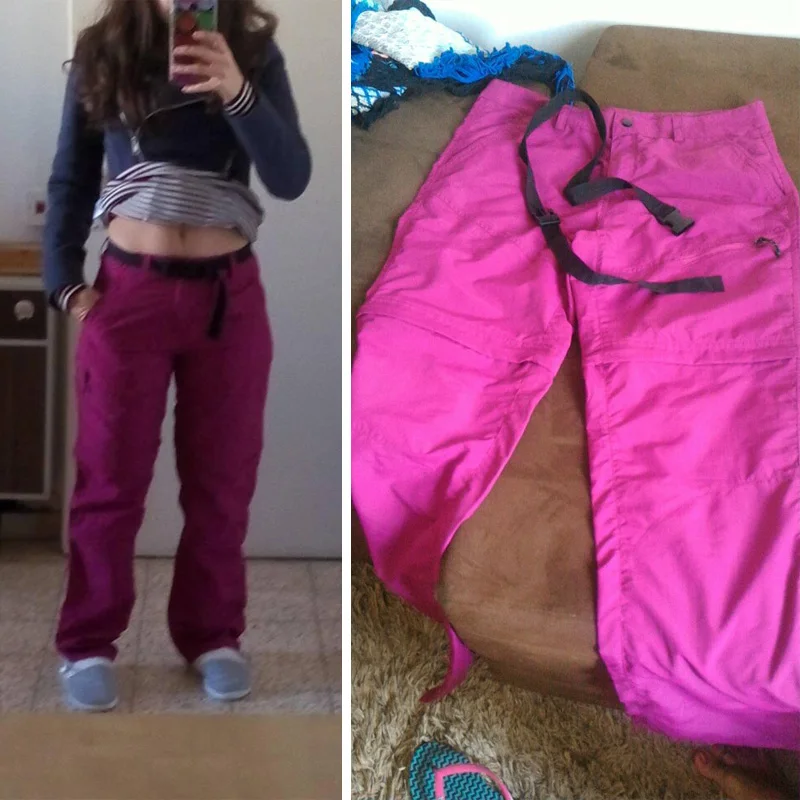 Loclimb extraíble de senderismo Pantalones mujer 2018 verano deportes al aire libre pantalones de secado rápido camping trekking treval, AW033 Loclimb extraíble de senderismo Pantalones mujer 2018 verano deportes al aire libre pantalones de secado rápido camping trekking treval, AW033