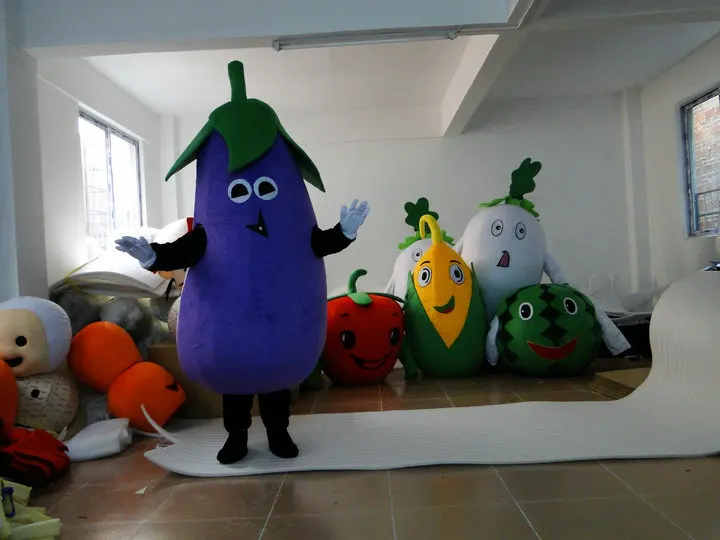 Adult Eggplant Fancy dress costume Standard: Amazon.co.uk: Toys ...