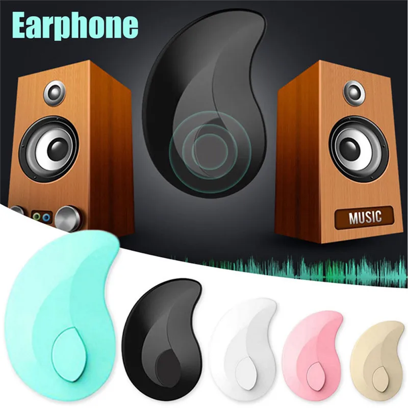Mini Sigle TWS  Bluetooth 4.1 Wireless Earphone Stereo In-Ear Earbud For Sports