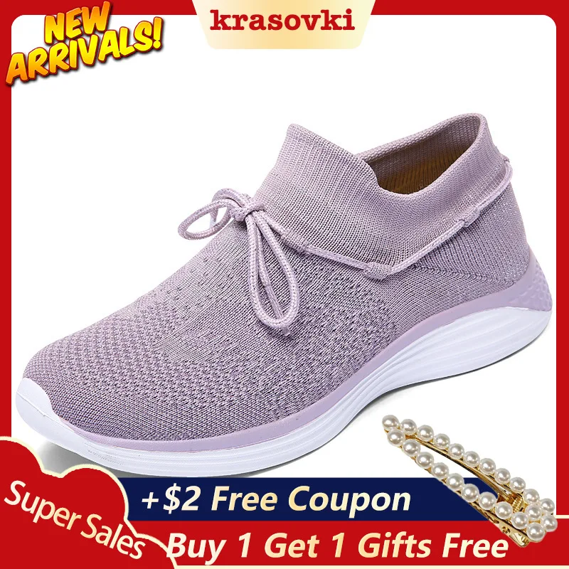 

Krasovki Platform Sneakers Women Thick Bottom Platform Breathable Lace Up Color Designer Shoes for Female Dropshipping
