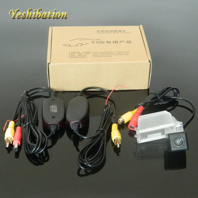 

Yeshiбация беспроводная водонепроницаемая камера заднего вида для Ford Escape 2007 ~ 2012 беспроводной RCA HD CCD широкоугольный объектив камера DIY