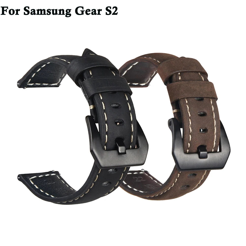 

Ремешок кожаный для Samsung Gear S2 Classic/Frontier samrt, 42 мм