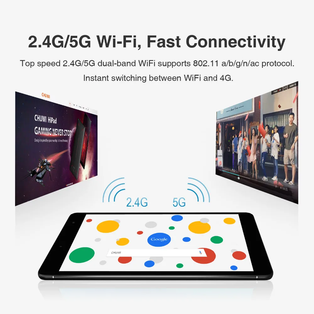 CHUWI Hi8 SE MTK8735 4 ядра Android 8 1 Планшеты 2GB RAM 32GB ROM двойной Камера WI FI 2.4G/5G дюймов 1920*1200
