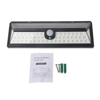 

54 LED Solar Light Garden Light PIR Motion Sensor Pathway Wall Lamp 3.7V Waterproof Outdoor