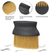 Мягкая щетка для лица и шеи для парикмахерских волос, стилист, профессиональный салон, Парикмахерская и Домашнее использование, чистящая щетка, инструмент