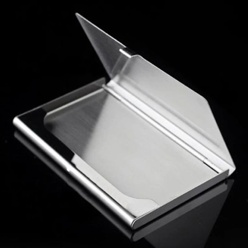 Business Card Holder Stainless Steel Card Wallet ID Credit Holder Women Men Waterproof Protector Metal Name Cardholder wallet card holder,card holder,credit card holder,business card holder