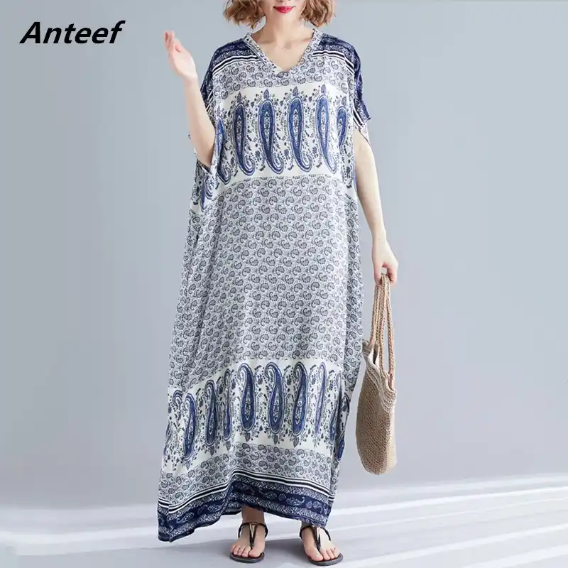 vestidos de algodão para senhoras