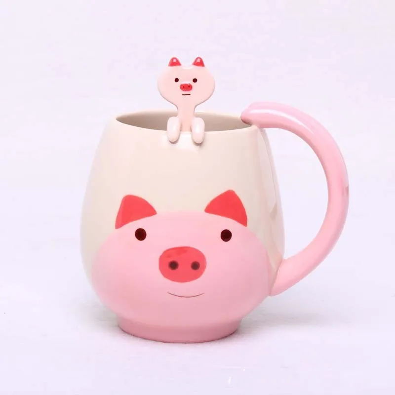Zakka Мультяшные милые животные кошка креативная керамическая молочная чайная чашка кофе nespresso кружка caneca taza фарфор Сублимация Муми-троллей подарки