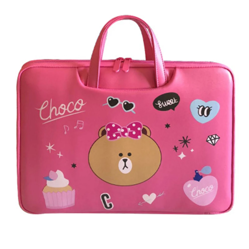 

Fashion PU Waterproof Computer Bag Notebook PC Cover tablet Case 13 13.3 14 15.6 inch Laptop Bag sleeve For MacBook ASUS Dell HP