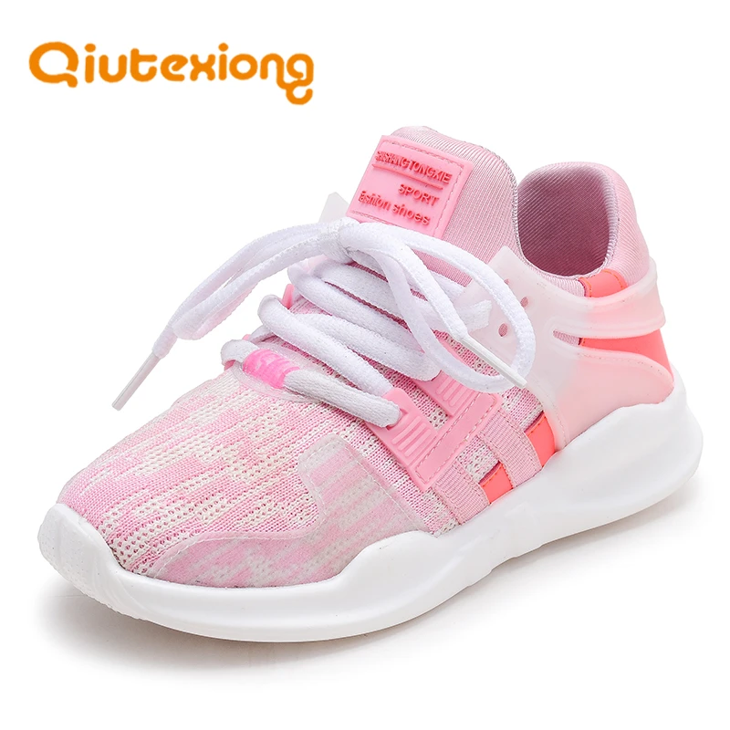 

QIUTEXIONG Children Shoes Girls Sneaker Boys Casual Shoes For Kid Running Shoes Sport Student Trainer School Anti-Slippery Shoe