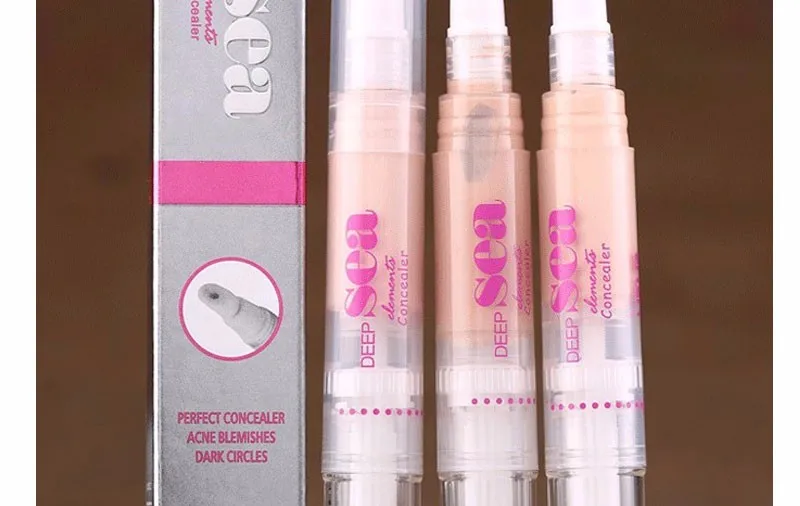 UBUB 3 Colors Face Makeup Concealer Cream Brush Convenient Rotary Concealer Brush Professional Foundation Concealer Makeup Brand (6)