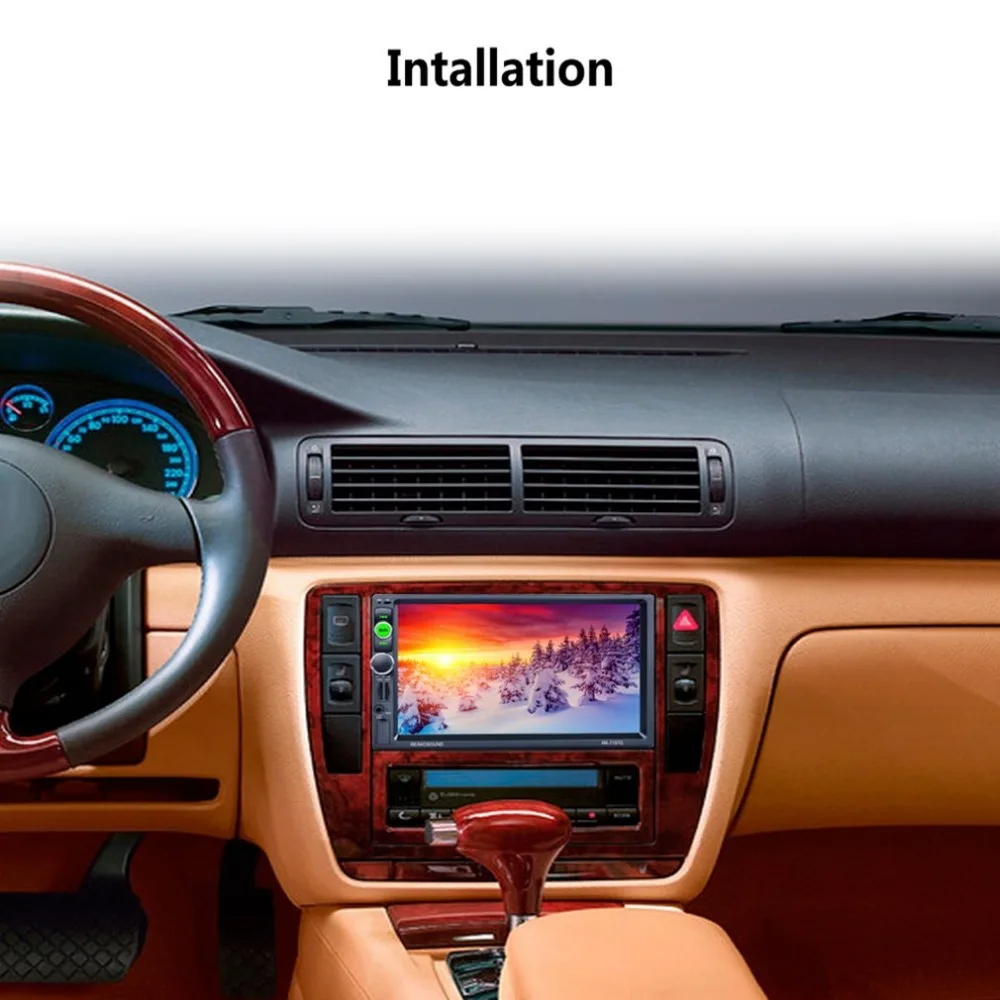 

New Multifunctional Car MP5 Player with 7" HD LCD Touch Screen with RDS & BT & Mirror Link & GPS Function RK-7157G