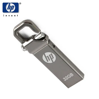 

HP usb flash drive 32gb pen drive flash memory stick v250w high quality cle usb personalized diy logo memoria disk 32GB pendrive