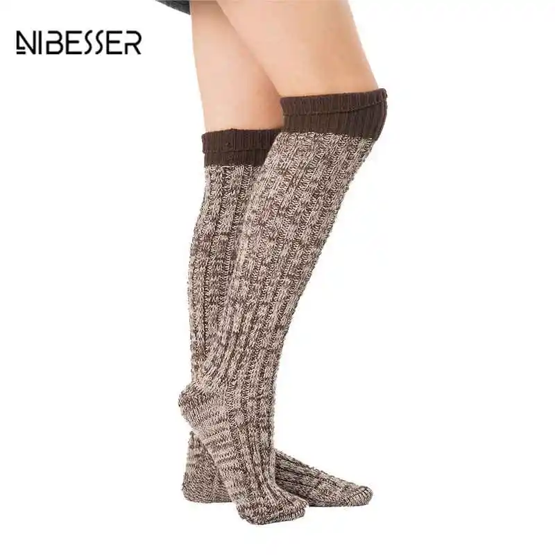 NIBESSER Color Floor Stockings Fashion Warm Women's Stocking Ladies