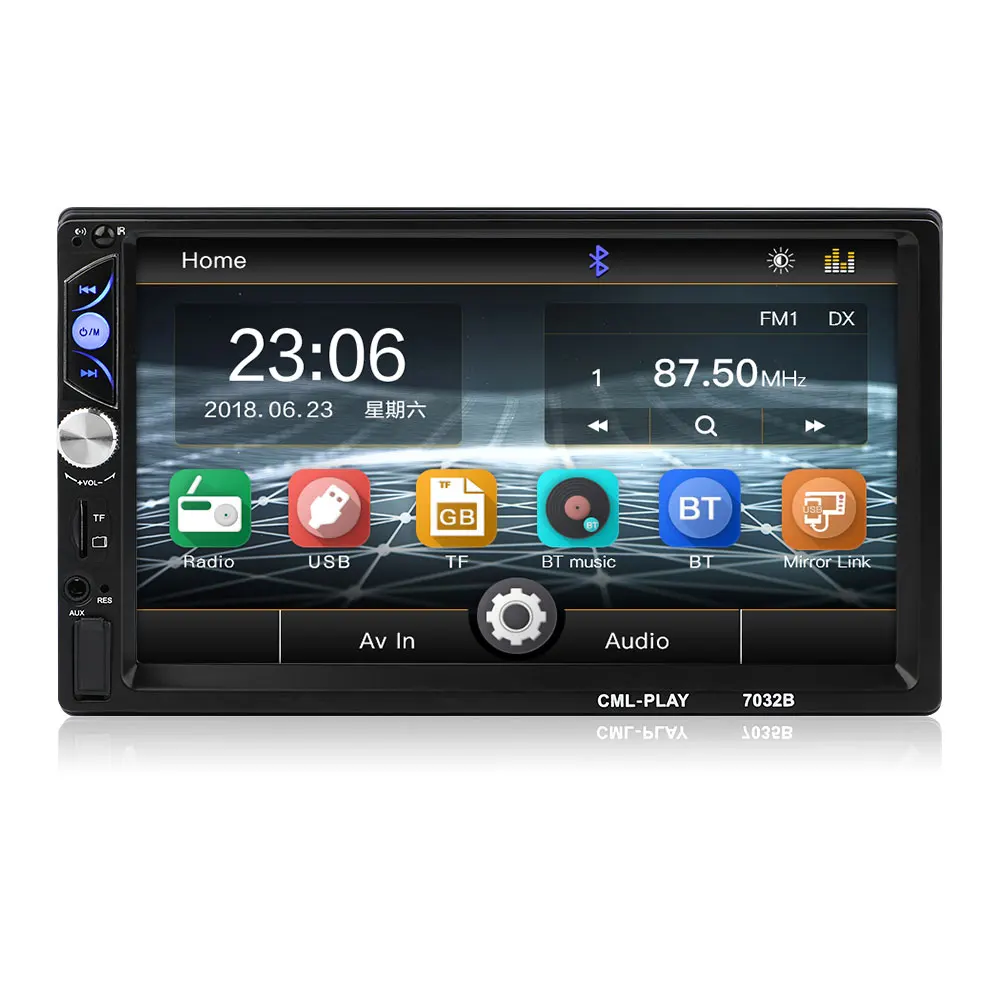 FM/USB/AUX 7032B Auto MP5 Player Car MP5 Player Radio MP5 Automobile