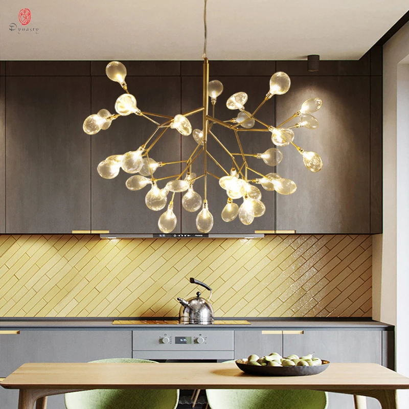 Dynasty Europe Modern Led Pendant Lamp Firefly Hanging Lights Led Pendant Lamp Firefly Hanging Lights