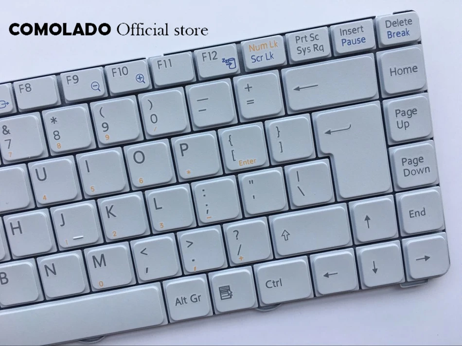 UI Keyboard for Sony for Vaio VGN-NR VGN-NS NR NS PCG-7151M PCG-7153M PCG-7154M PCG-7161M White Laptop Keyboard UI Layout (2)