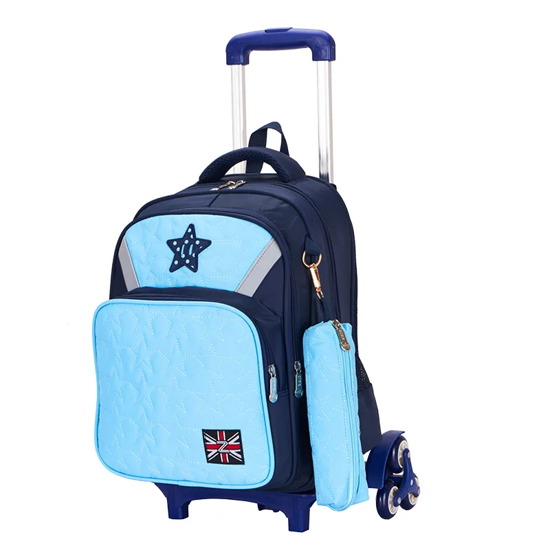 Съемный чемодан для детей 6-12 лет, чехол-карандаш, школьная сумка с героями мультфильмов, студенческий костюм с колесами, чехол, Детский рюкзак для путешествий