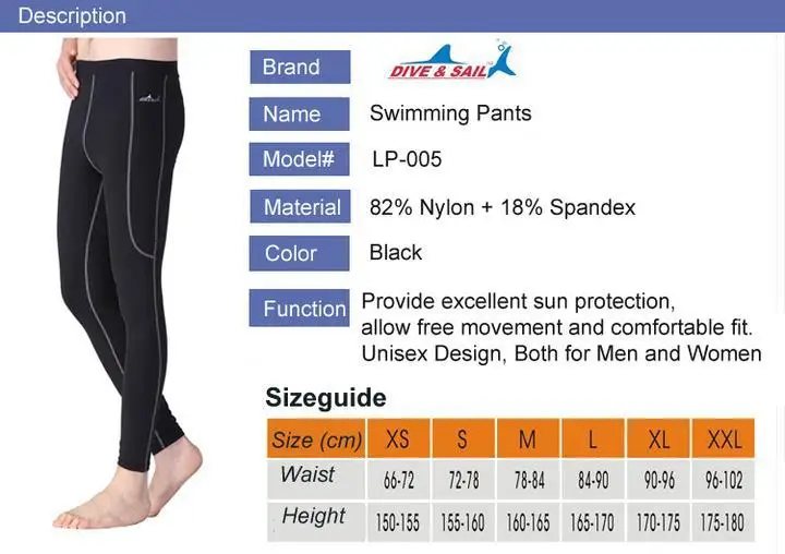 Унисекс штаны для подводного плавания дайвинга Серфинг Мужские шорты для купания Брюки; брюки;