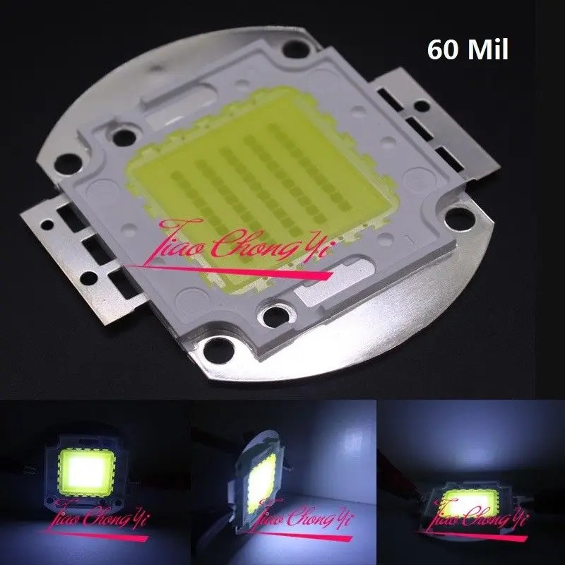 45 Mil High Power LED Lamp SMD 100W Cool White 6000 6500K 45 Mil High Power LED Lamp SMD 100W Cool White 6000 6500K